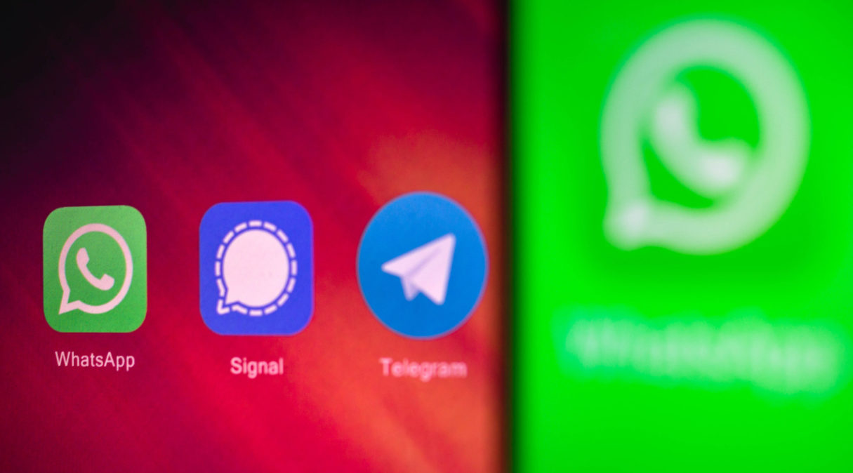 Whatsapp and Telegram Whatsapp and Telegram