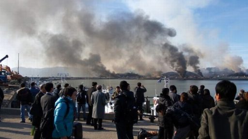 последствия обстрела острова Ёнпхёндо в 2010