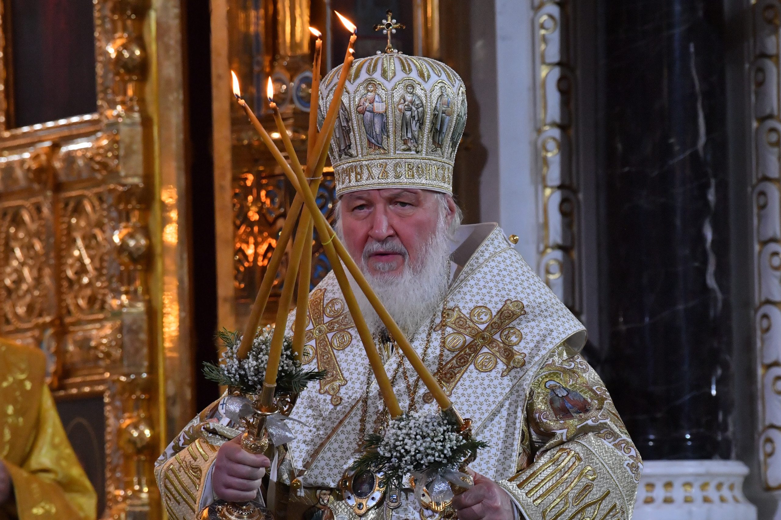 Путин поздравил патриарха Кирилла