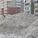 горы снега в Череповце