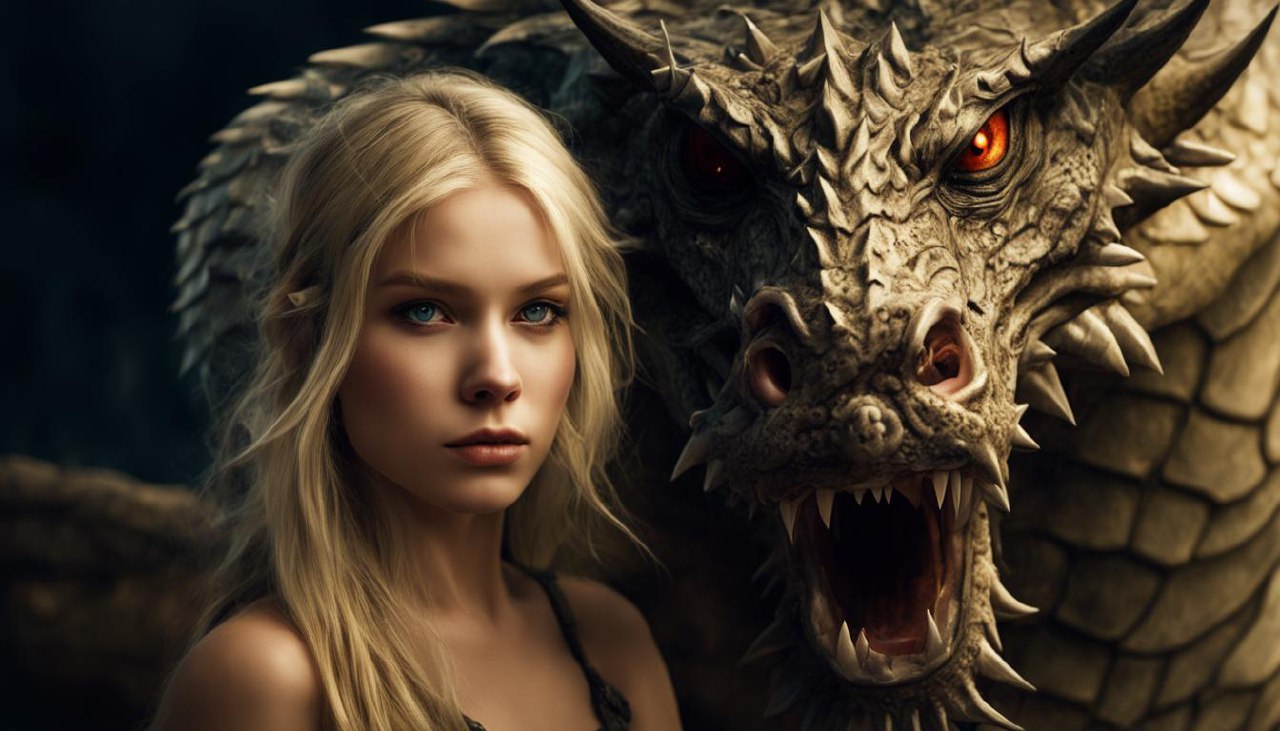 Женщина и Дракон