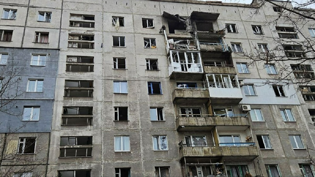 Дом после удара Дом после удара