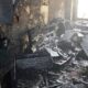 Комната после пожара