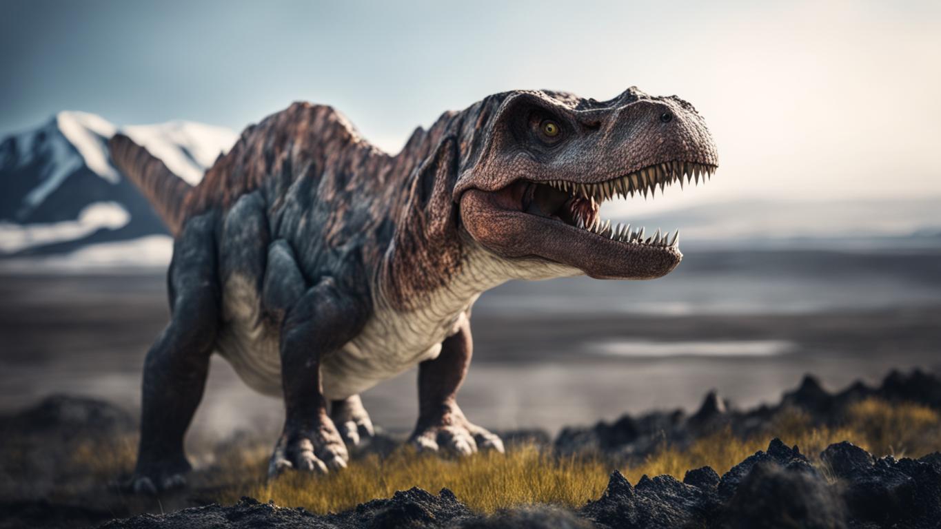 Вот так выглядели динозавры эпохи Мезозоя в северных широтах, согласно нейросети