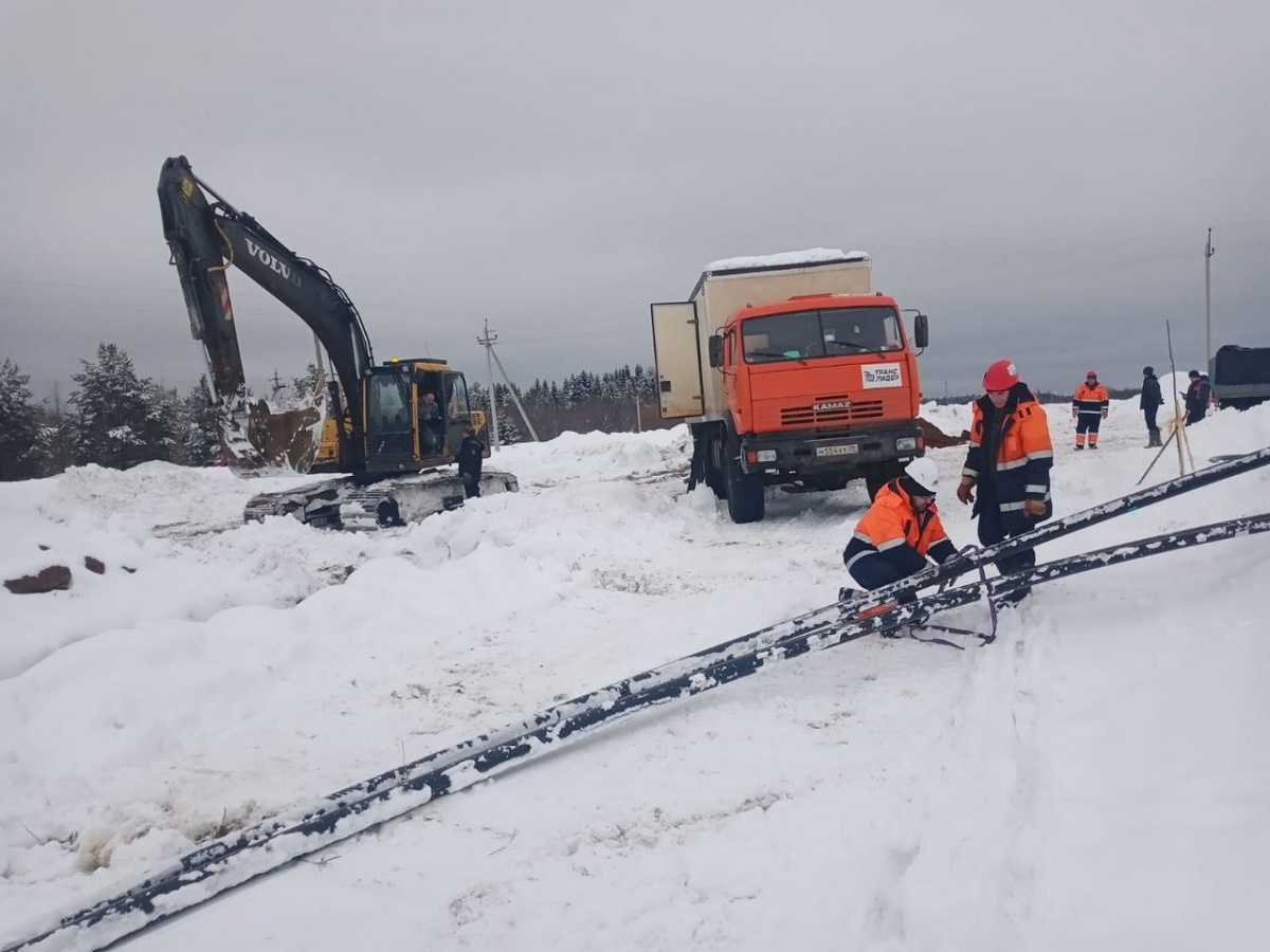Укладка газопровода Укладка газопровода