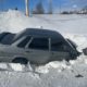 ВАЗ перепахал сугроб