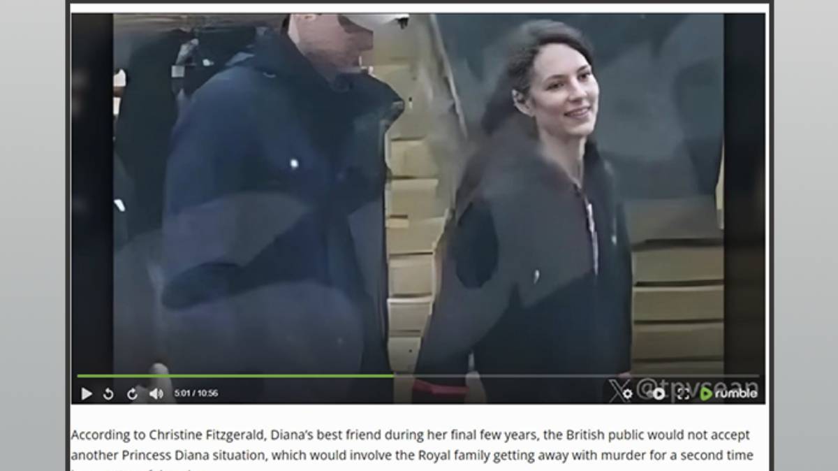 Видео восстановили - и выяснилось, что на нем запечатлена совсем другая женщина
