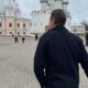 Георгий Филимонов на Кремлевской площади.