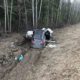 Машины оказались в кювете