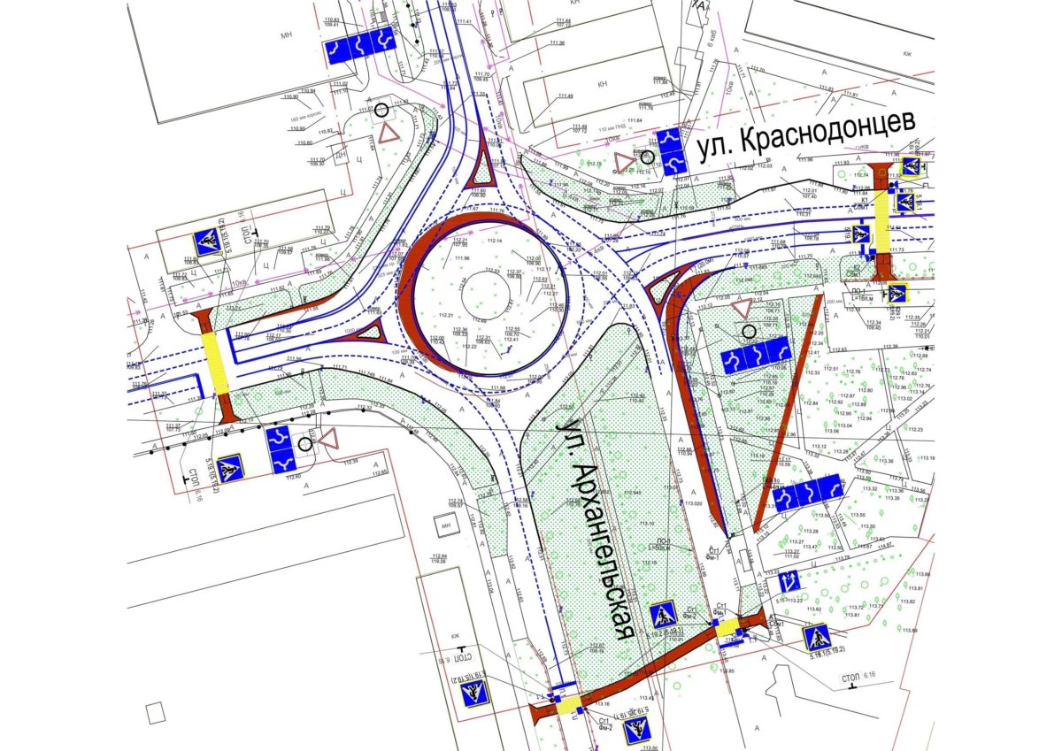 Схема реконструкции