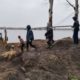 На стройплощадке новой набережной