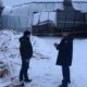 Следователь на месте трагедии