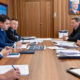 На встрече с министром