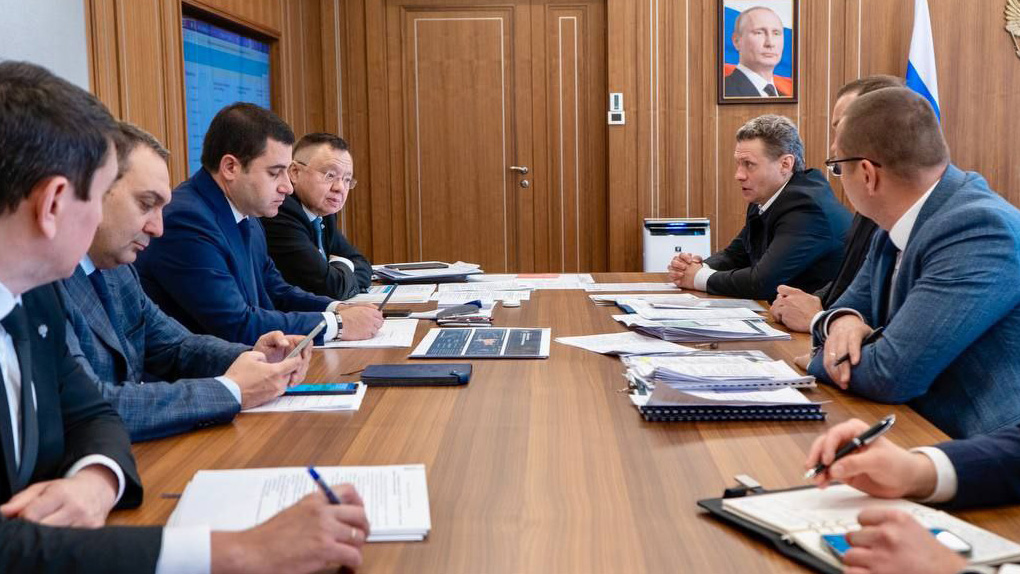 На встрече с министром На встрече с министром