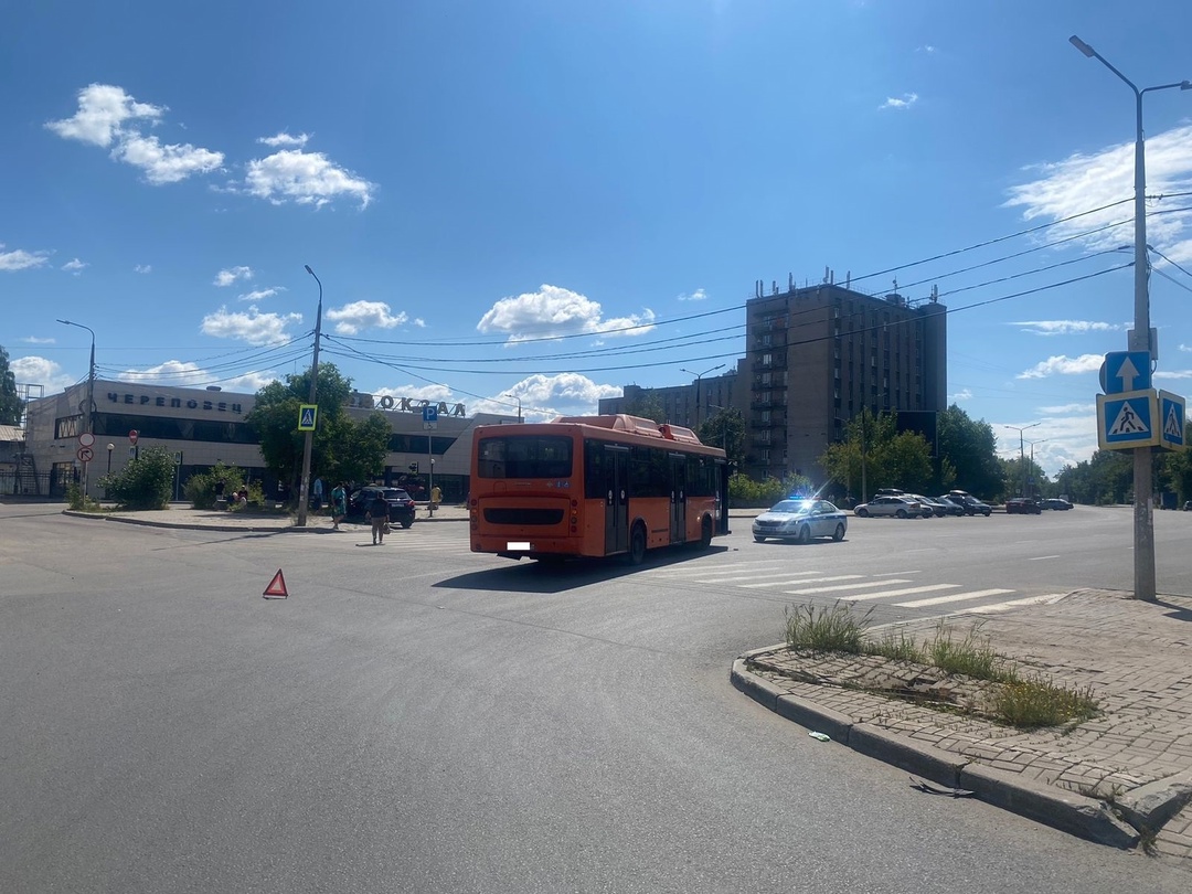 Место ДТП у вокзала Место ДТП у вокзала