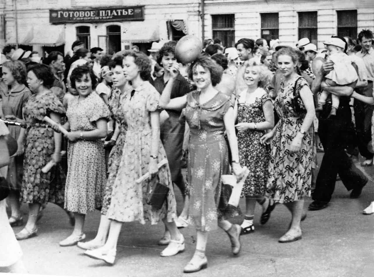 Вологда. Парад 1 мая 1957 года Вологда. Парад 1 мая 1957 года