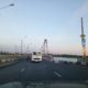 Октябрьский мост - въезд со Сталеваров