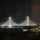Архангельский мост вечером