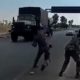 сирийские военные напали на колонну ВС РФ
