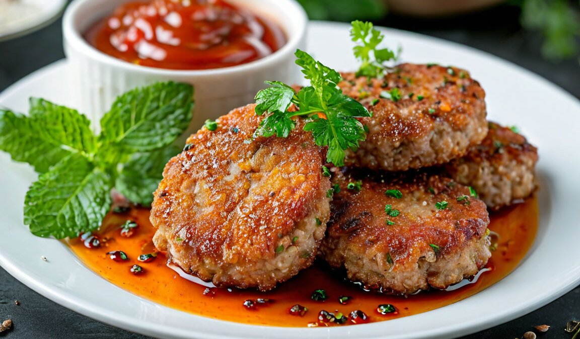 сытное блюдо жареные котлеты