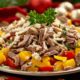 салат с языком болгарским перцем и сыром