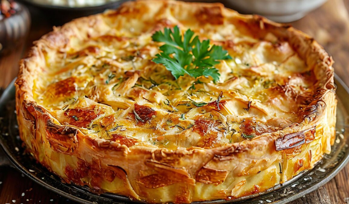 выпечка пирог с капустой из лаваша