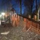 Горка в парке 200-летия в ноябре