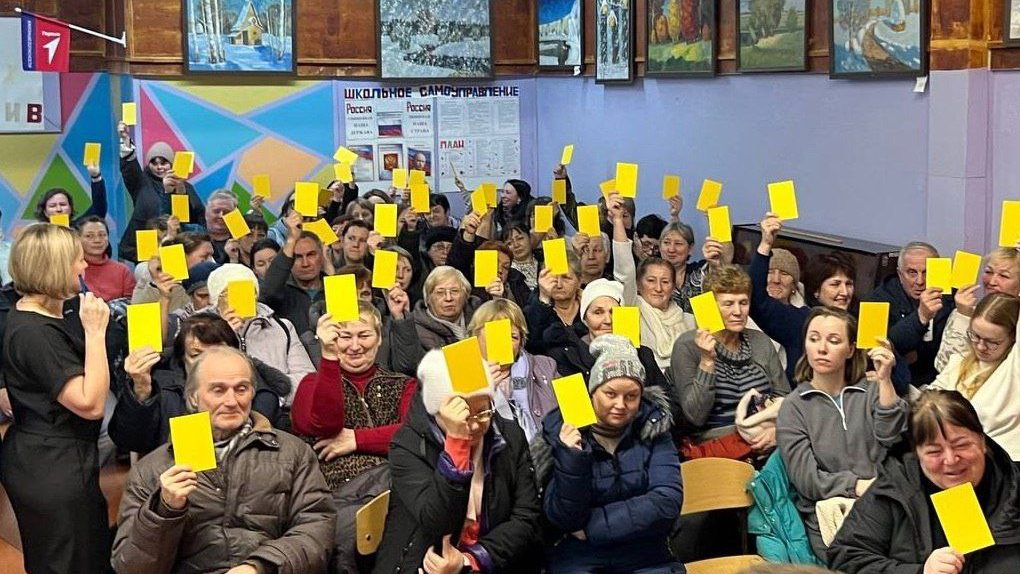 Жители Череповецкого района проголосвали «ЗА» Жители Череповецкого района проголосвали «ЗА»