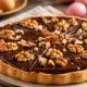 пирог с шоколадом и орехами