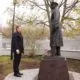 Георгий Филимонов, памятник Сталину