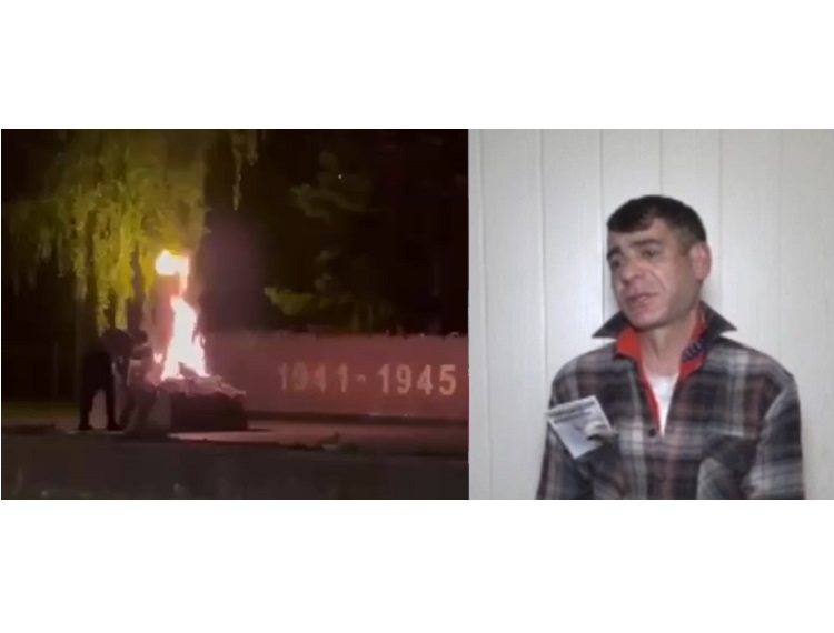 В Воронеже азербайджанец зачем-то сжигал мусор в "Вечном огне" В Воронеже азербайджанец зачем-то сжигал мусор в "Вечном огне"
