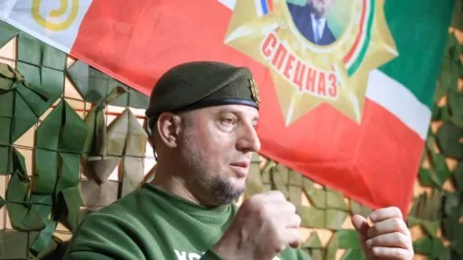 Командир спецподразделения «Ахмат», заместитель начальника Главного военно-политического управления Министерства обороны Российской Федерации генерал-майор Апти Алаудинов