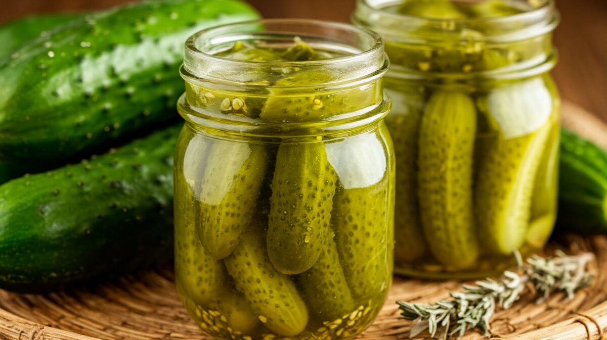 домашние заготовки маринованные огурцы