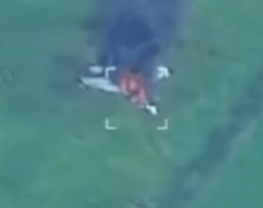 В Курской области сбит истребитель Су-35