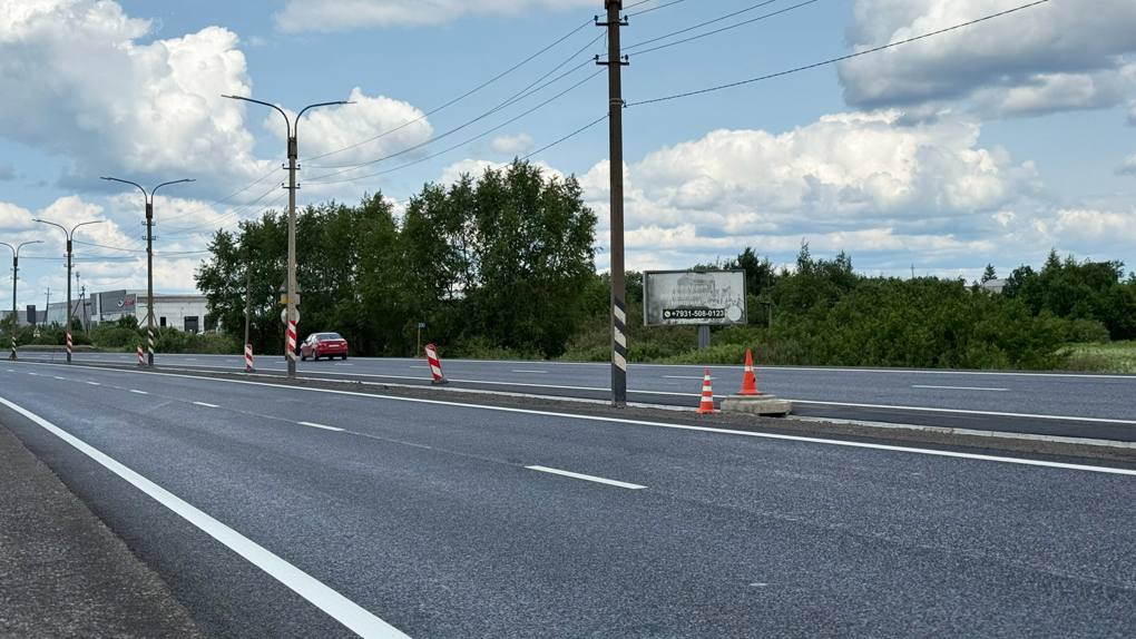 Дорога перед Череповцом со стороны Тоншалово Дорога перед Череповцом со стороны Тоншалово