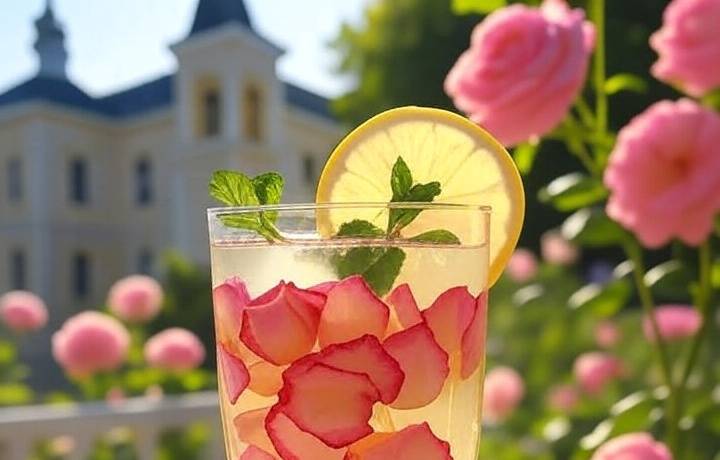 Розовый лимонад Розовый лимонад