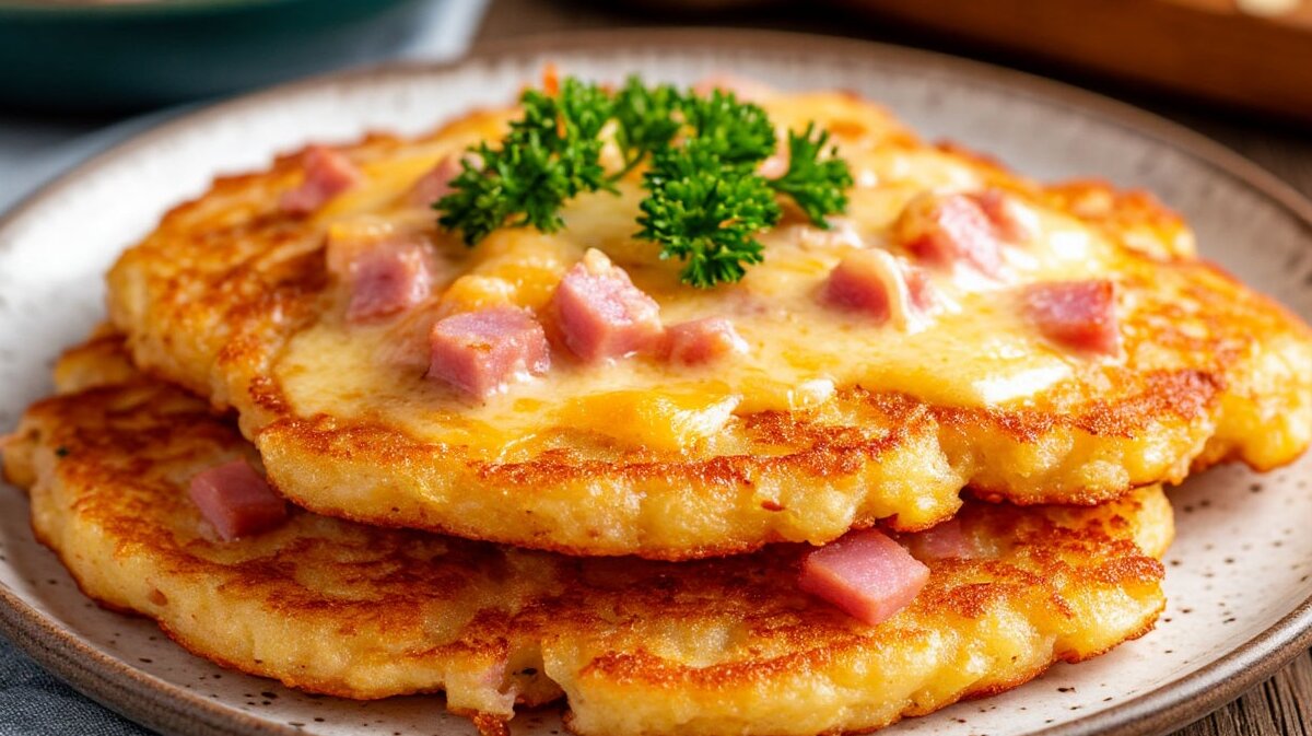 белорусская кухня драники с ветчиной и сыром
