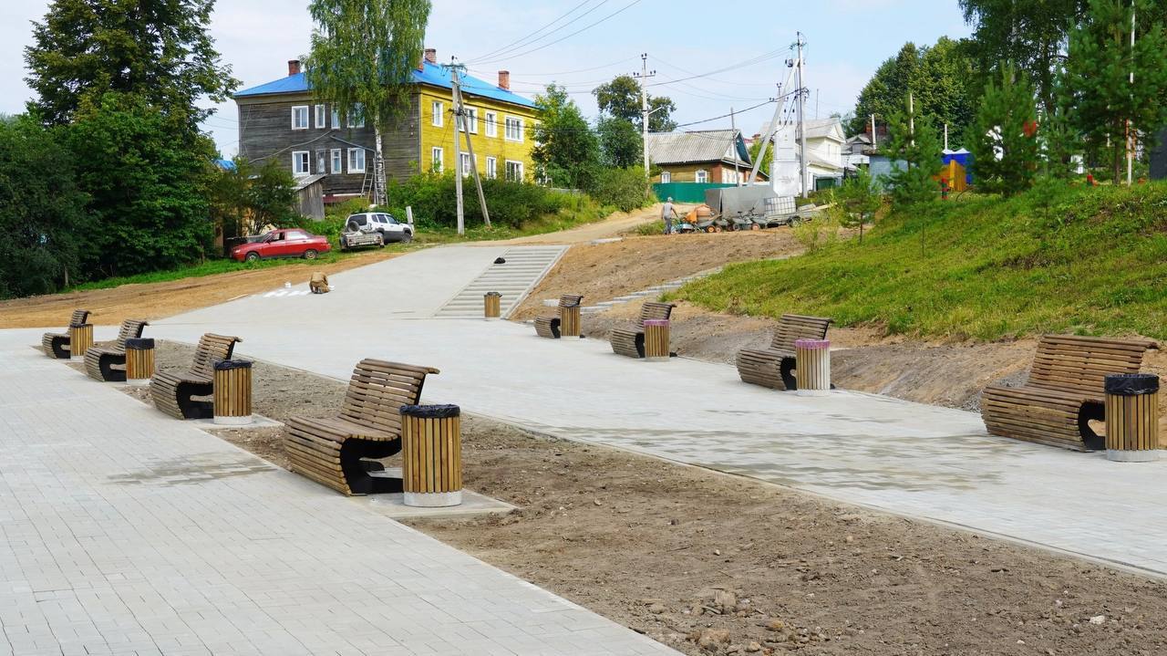 Новая набережная в Никольске к 245-летию города