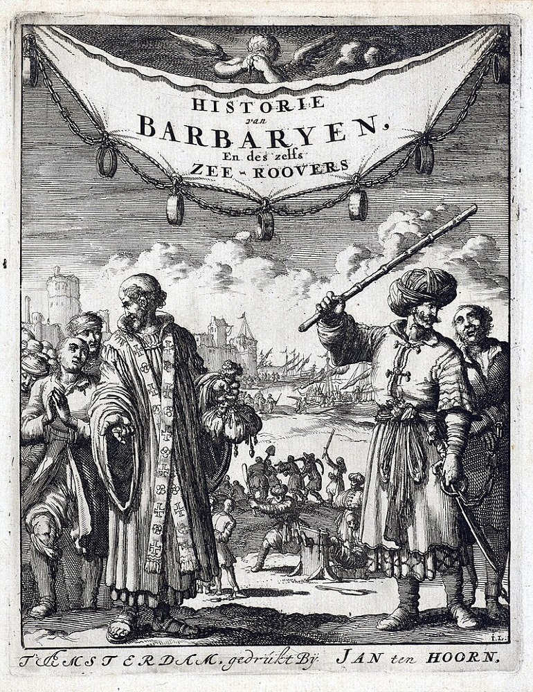 Turk_en_geestelijke_met_christenslaven,_Jan_Luyken,_1684