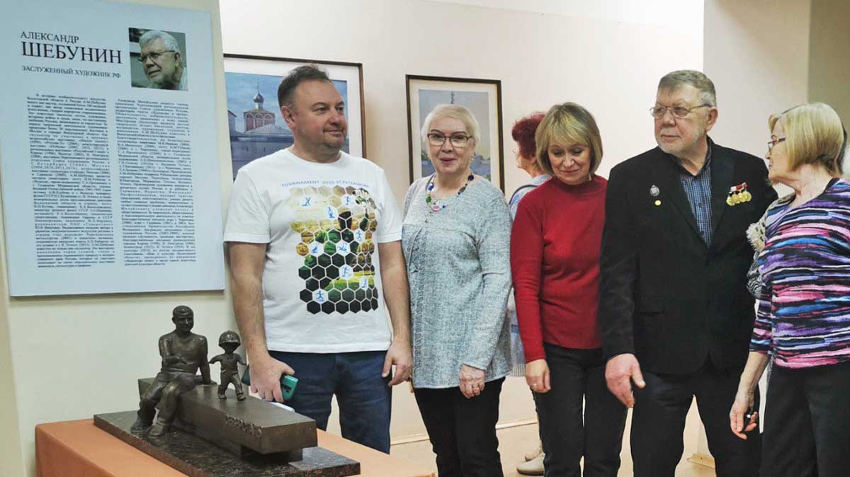 В Череповце отметят 50-летие творческого пути скульптора Александра Шебунина В Череповце отметят 50-летие творческого пути скульптора Александра Шебунина