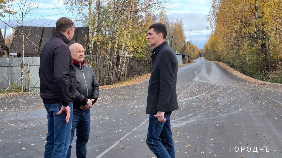 Ремонт дачной дороги в Череповце продолжат весной: завершить не удалось из-за погоды