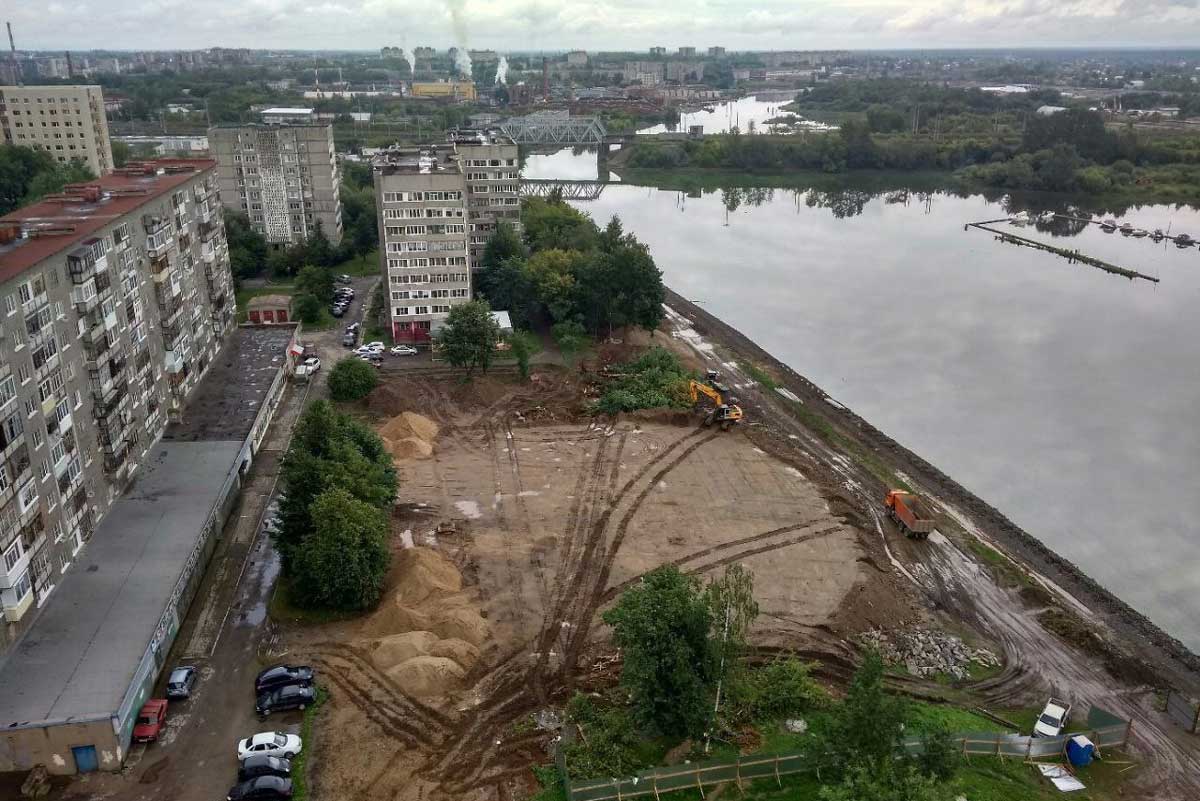 Набережную в Череповце доделают в следующем году. Реконструкция 8 участков заняла 15 лет.