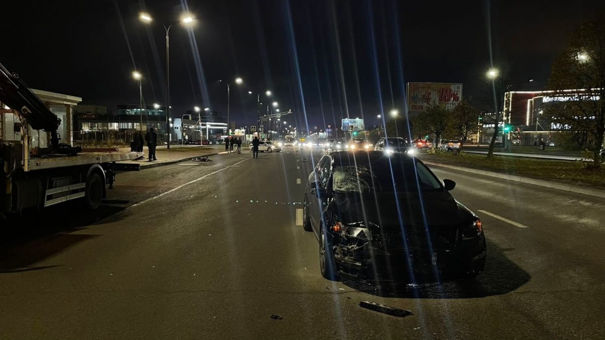 Смертельное ДТП на Октябрьском проспекте