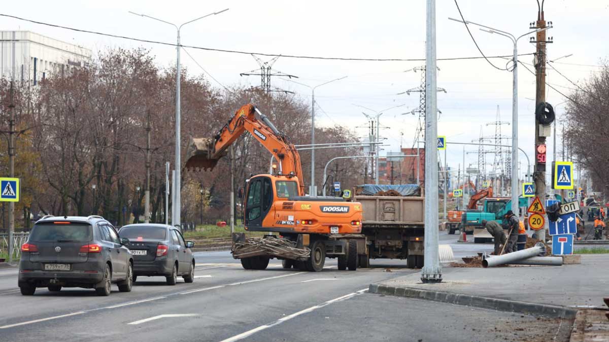 Ремонт на улице Мира в Череповце вышел на финальную стадию