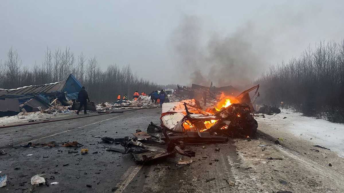 Тройное ДТП на трассе М-8 унесло жизнь водителя