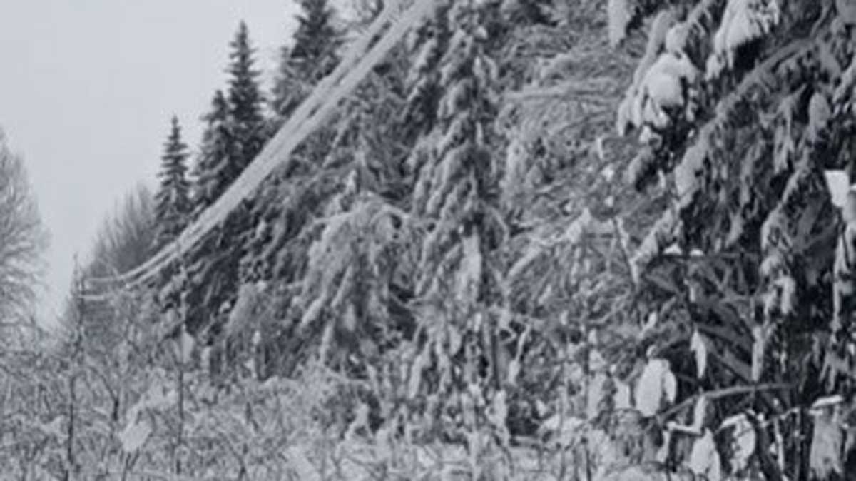 В районах продолжается восстановление электроснабжения: более 10 тысяч жителей остаются без света