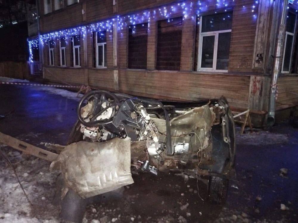 Лада после ДТП