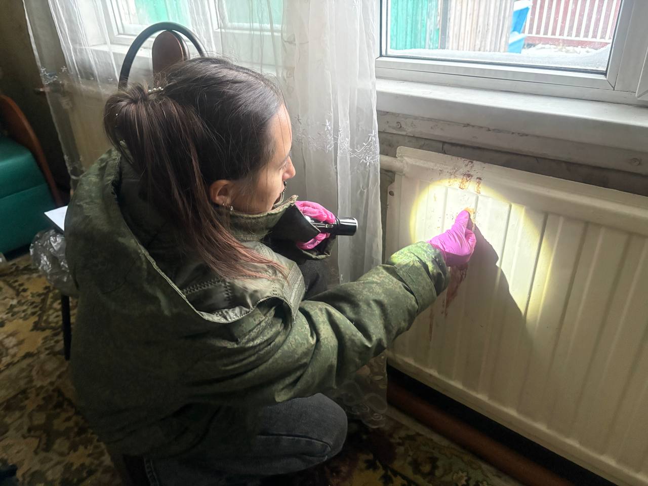 Осмотр места происшествия