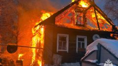 Дом спасти не удалось