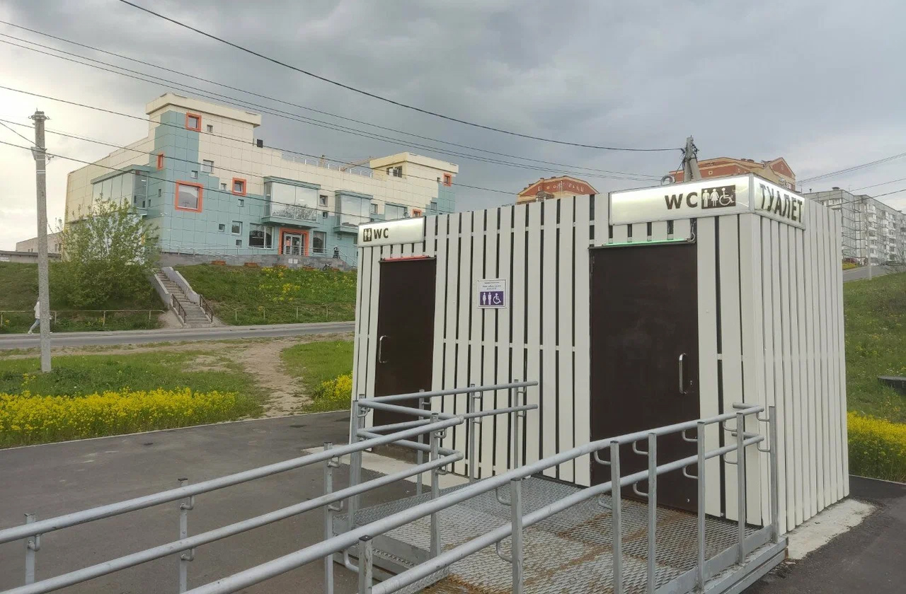 Туалет на тропе здоровья в ЗШК